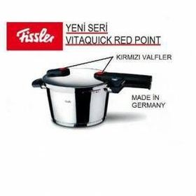 Fissler Redpoint Blackpoint 6 lt Düdüklü Tencere