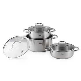 Fissler San Francisco 6 Parça Çelik Tencere Seti