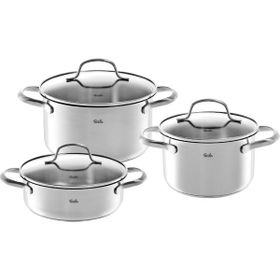 Fissler San Francisco 6 Parça Çelik Tencere Seti