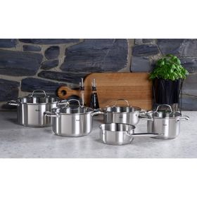 Fissler San Francisco 9 Parça Çelik Tencere Takımı