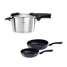 Fissler Vitaquick Premium 4.5 lt Düdüklü Tencere+Tava