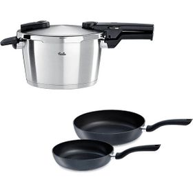 Fissler Vitaquick Premium 4.5 lt Düdüklü Tencere+Tava