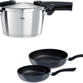 Fissler Vitaquick Premium 4.5 lt Düdüklü Tencere+Tava