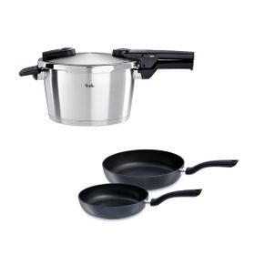 Fissler Vitaquick Premium 4.5 lt Düdüklü Tencere+Tava