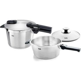 Fissler Vitaquick Premium 6+3.5 lt Metalik Düdüklü Tencere