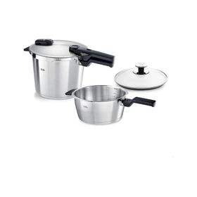 Fissler Vitaquick Premium 6+3.5L Cam Kapaklı Düdüklü Tencere