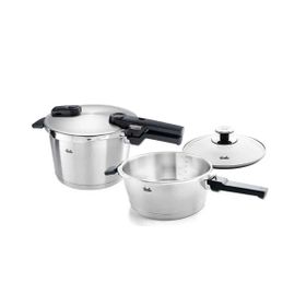 Fissler Vitaquick Premium 6+3.5L Cam Kapaklı Düdüklü Tencere
