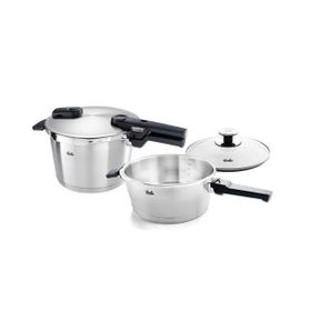 Fissler Vitaquick Premium 6+3.5L Cam Kapaklı Düdüklü Tencere