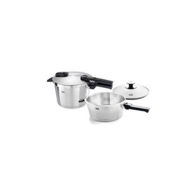 Fissler Vitaquick Premium 6+3.5L Cam Kapaklı Düdüklü Tencere