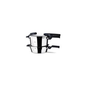 Fissler Vitaquick Satin Black 6+2.5 lt Düdüklü Tencere Seti