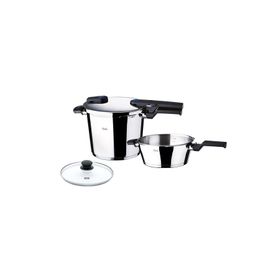 Fissler Vitaquick Satin Black 6+2.5 lt Düdüklü Tencere Seti