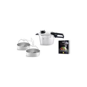 Fissler Vitavit Premium 4.5 lt 2 Parça Buharda Pişirme Düdüklü Tencere