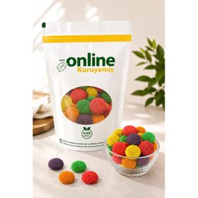 Fıstık Yeşili 1 kg Yuvarlık Jöle Lokum