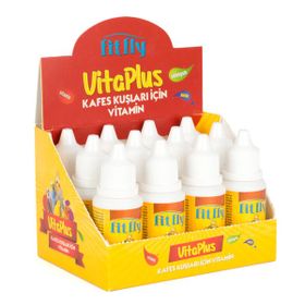 Fit Fly 12x25 ml Vita Plus Kuş Vitamini