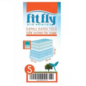 Fit Fly Small 45x30x20 cm Altı Kapalı Kafes Tülü