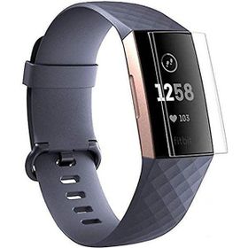 Fitbit Charge 3 Ön Darbe Emici 4 Adet Ekran Koruyucu Nano Cam