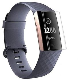 Fitbit Charge 3 Ön Darbe Emici 4 Adet Ekran Koruyucu Nano Cam