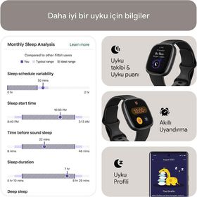 Fitbit Versa 4 Siyah Akıllı Saat