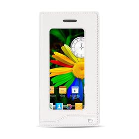 Fitcase Dolce Discovery E3 Gizli Mıknatıslı Pencereli Beyaz Kılıf