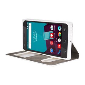 Fitcase Dolce Smart 7 Style Gizli Mıknatıslı Pencereli Gri Kılıf
