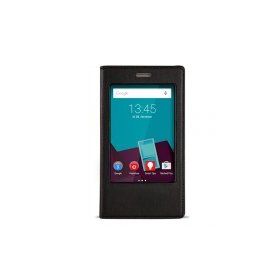 Fitcase Dolce Smart 7 Style Gizli Mıknatıslı Pencereli Siyah Kılıf