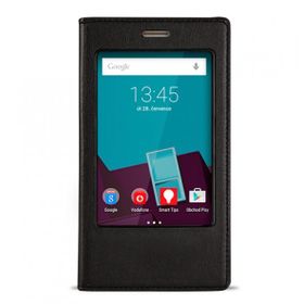 Fitcase Dolce Smart 7 Style Gizli Mıknatıslı Pencereli Siyah Kılıf
