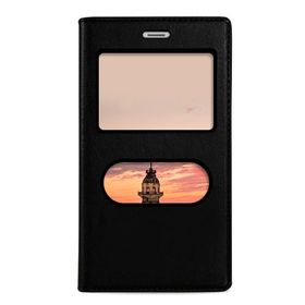 FitCase Dolce Venüs V3 5010 Gizli Mıknatıslı Pencereli Kılıf