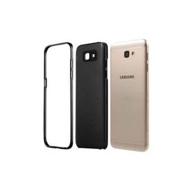 FitCase Galaxy J5 Prime 2in1 Carbon Desen Siyah Arka Kapak