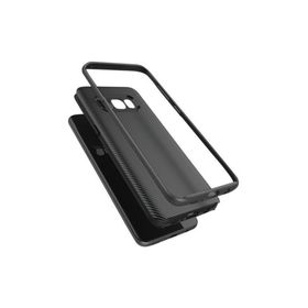 FitCase Galaxy S8 Carbon Desen Siyah Arka Kapak