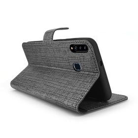 Fitcase General Mobile GM 10 Fabric Kapaklı Cüzdanlı Kılıf