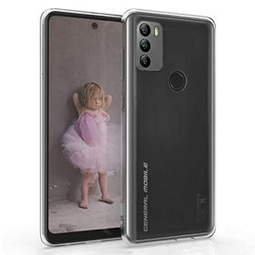 Fitcase General Mobile GM 21 Plus Kamera Korumalı Silikon Şeffaf Arka Kapak Kılıf