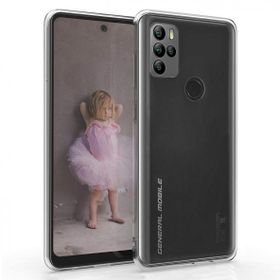 Fitcase General Mobile GM 21 Pro Kamera Korumalı Silikon Şeffaf Arka Kapak Kılıf