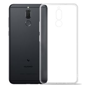 Fitcase Huawei Mate 10 Lite Kamera Korumalı Silikon Şeffaf Arka Kapak Kılıf