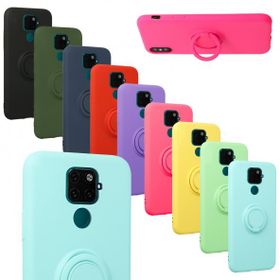 Fitcase Huawei Mate 30 Lite Viktor Ring Arka Kapak Kılıf