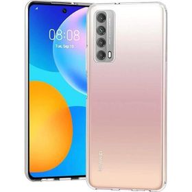 Fitcase Huawei P Smart 2021 Kamera Korumalı Silikon Şeffaf Arka Kapak Kılıf