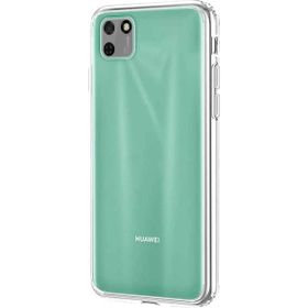 Fitcase Huawei Toz Koruma Tıpalı Şeffaf Arka Kapak Y5P Kılıf