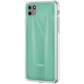 Fitcase Huawei Toz Koruma Tıpalı Şeffaf Arka Kapak Y5P Kılıf
