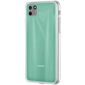 Fitcase Huawei Toz Koruma Tıpalı Şeffaf Arka Kapak Y5P Kılıf