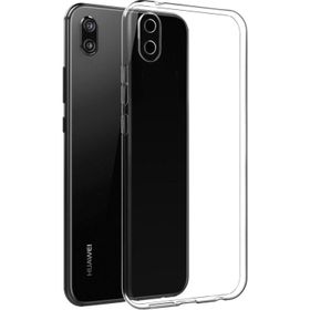 Fitcase Huawei Y5 2019 Toz Koruma Tıpalı Şeffaf Arka Kapak Kılıf