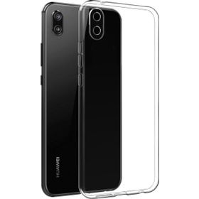 Fitcase Huawei Y5 2019 Toz Koruma Tıpalı Şeffaf Arka Kapak Kılıf