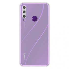 Fitcase Huawei Y6P Kamera Korumalı Silikon Şeffaf Arka Kapak Kılıf