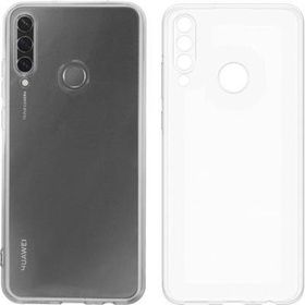 Fitcase Huawei Y6P Kamera Korumalı Silikon Şeffaf Arka Kapak Kılıf