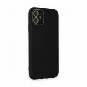 Fitcase iPhone 11 Glass Kamera Korumalı Lansman Silikon Kapak