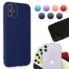 Fitcase iPhone 11 Glass Kamera Korumalı Lansman Silikon Kapak