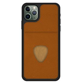 Fitcase iPhone 11 Pro Max Proda Deri Tek Kartlık Cepli Kapak Kılıf