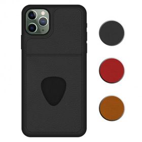 Fitcase iPhone 11 Pro Max Proda Deri Tek Kartlık Cepli Kapak Kılıf