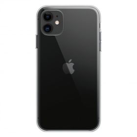 Fitcase iPhone 12 Mini Kamera Korumalı Silikon Şeffaf Arka Kapak Kılıf