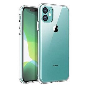Fitcase iPhone 12 Mini Toz Koruma Tıpalı Şeffaf Arka Kapak