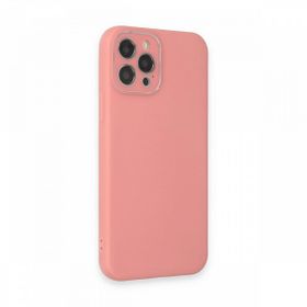 Fitcase iPhone 12 Pro Glass Kamera Korumalı Lansman Silikon Kapak