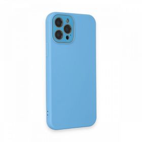 Fitcase iPhone 12 Pro Max Glass Kamera Korumalı Lansman Silikon Kapak